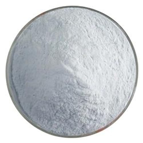 Bullseye Dusty Blue Opal Fusible Glass Frit - Powder - 5 Oz. Jar - 90 COE