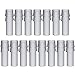 Nexxxi 15 Pack White Candelabra Base, Chandelier Candle Covers - Candle Sleeves(3" Tall)