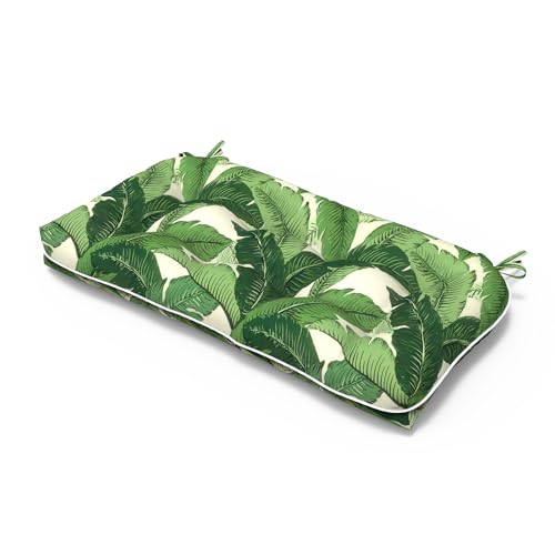 TWLEAR Tufted Bench Cushion for Outdoor Furniture, Patio Swing Cushion 44 x 19 x 5 Inch, Overstuffed...