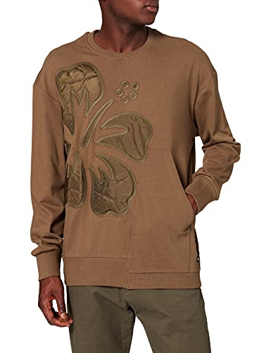Desigual Men's Knit Sweat Long Sleeve