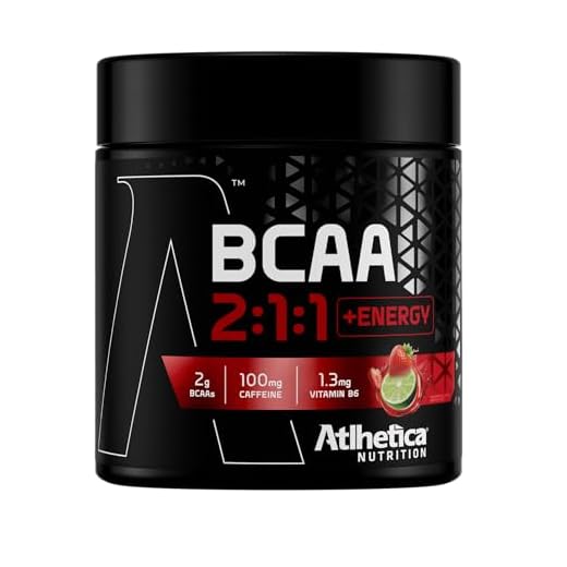 Atlhetica Nutrition Bcaa 2.1.1 Pro Séries (210G) - Sabor Morango C/Limão