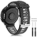 YASPARK Bracelet Forerunner 735XT, Bracelet en Montre de Remplacement en Silicone Souple pour Forerunner 235/Lite/Forerunner 230/Forerunner 220/Forerunner 620/630/Approach S20/S2/S6