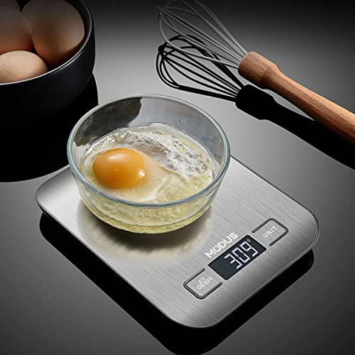 Balança De Cozinha De Alimentos Aço Inoxidável Digital De Alta Precisão 1g a 10kg