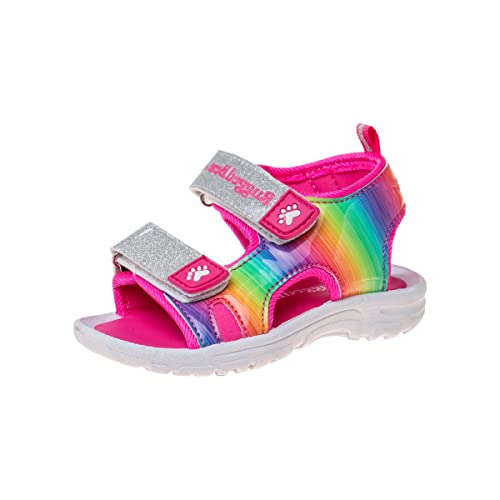 Image of Rugged Bear Girls Sport Active Summer Open Toe Sandals (Toddler)