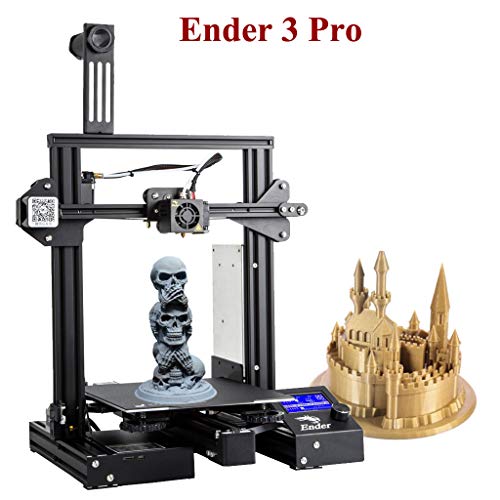 Creality3D Ender 3 Pro 3D Printer Upgrade Ender Series Desktop DIY 3D Printers with Removable Magnetic Build Surface Plate and UL Certified Power Supply 220x220x250mm