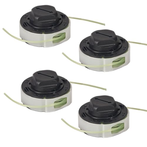 Zqqalitize 4Pack C3-2 Trimmer Head Spools for Stihl Autocut C3-2 FSA 57 FSE 52 FSA57 FSE52 Weed Eater String Trimmer Head Replace Parts 4009 710 4305