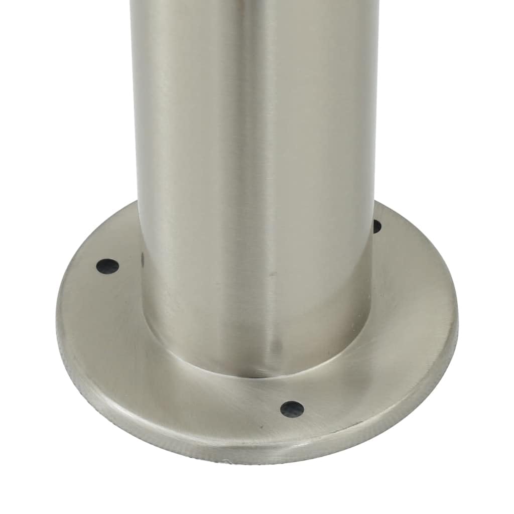 Lampadari con sensore in acciaio inox, 3 pezzi, altezza 80 cm, grado di protezione IP44, per giardino, terrazza, esterno, con diffusore e sensore di movimento per un'illuminazione efficiente e