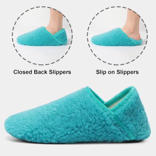 Image of Fires Womens Mens Slippers with Rubber Sole Soft-Lightweight House Slipper Socks Around House Shoes Non Slip Indoor /Outdoor