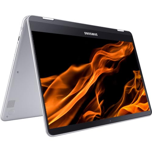 Image of Samsung 12 inch Convertible Chromebook Pro, 2K(2400 x 1600) Touchscreen with 360' Rotation, Rockchip Processor Up to 2GHz, 4GB Ram, 32GB Storage, Super-Fast WiFi, Chrome OS, Pastel Silver, Renewed