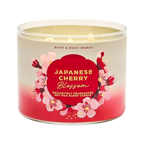 Bath & Body Works Japanese Cherry Blossom 3-Wick Candle