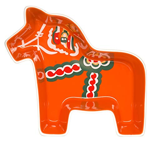 Sagaform Stoneware Dala Horse Serving Bowl, Large