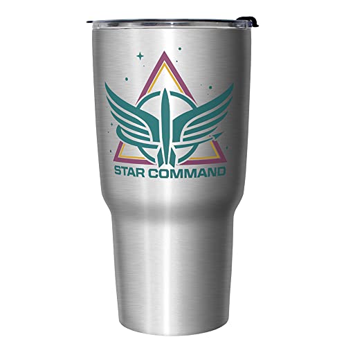 Disney Triangle Pals 27 oz Stainless Steel Insulated Travel Mug, 27 Ounce, Multicolored