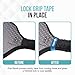 Palms-O-Aces | Pickleball Grip Bands | Silicone Paddle Grip Band | Securing Overgrip & Paddle Identification | Embossed Non-Slip | Universal Fit Pickleball Accessory & Gift for Players | Light Blue 3A