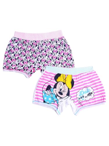 Image of Kids Minnie & Friends Printed | Girl Short | Stylish | Fashionable | Comfortable and Durable Shorts for Girls | Pack of 2 - Assorted (Color & Print May Vary)