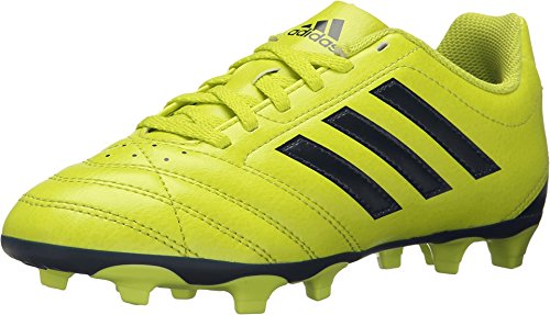 adidas Youth Junior Goletto V FG J Volt/Black Size 4.5Y