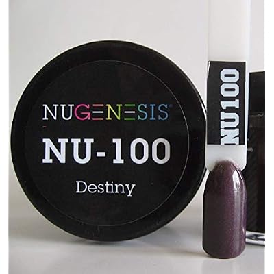 NuGenesis Nail Dipping Powder Color 1.5oz/43g jar - (NU100 DESTINY)
