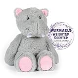 1i4 Group Warm Pals - Hippo - Cozy Lavender Scented Plush Toys - Stuffed Animal - Coolable Bedtime Comfort Plushie