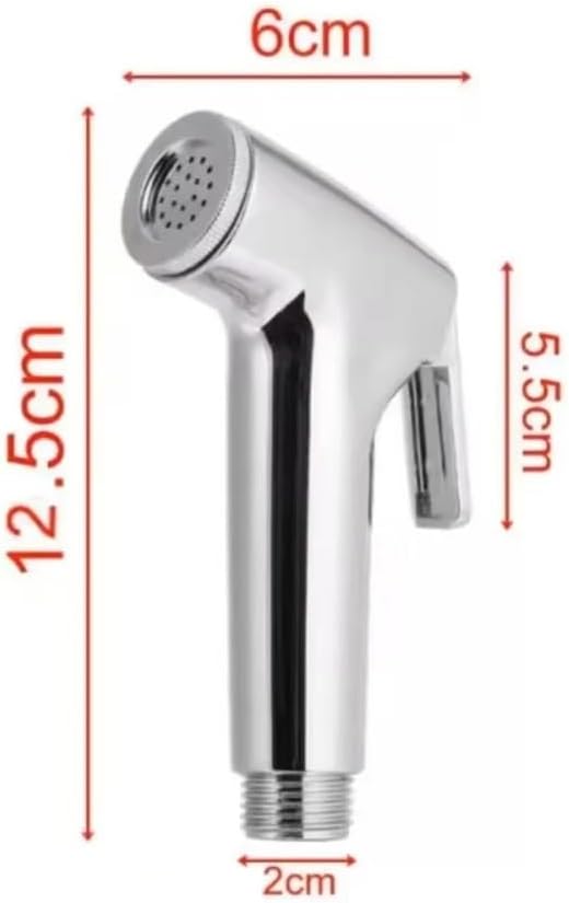 Flexible Spring Handheld Bidet Sprayer For Toilet Soft Hose Shower Head Bathroom Accessory Telephone Line Hose Tube