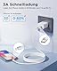 Baileku iPhone Ladekabel, Lightning Kabel 2M MFi Zertifiziert Schnellladekabel iPhone Kabel Nylon Fast USB Lightning Ladekabel für iPhone 14 13 12 11 Pro Max Mini XS Max XR X 8 7 6 6s Plus SE, iPad
