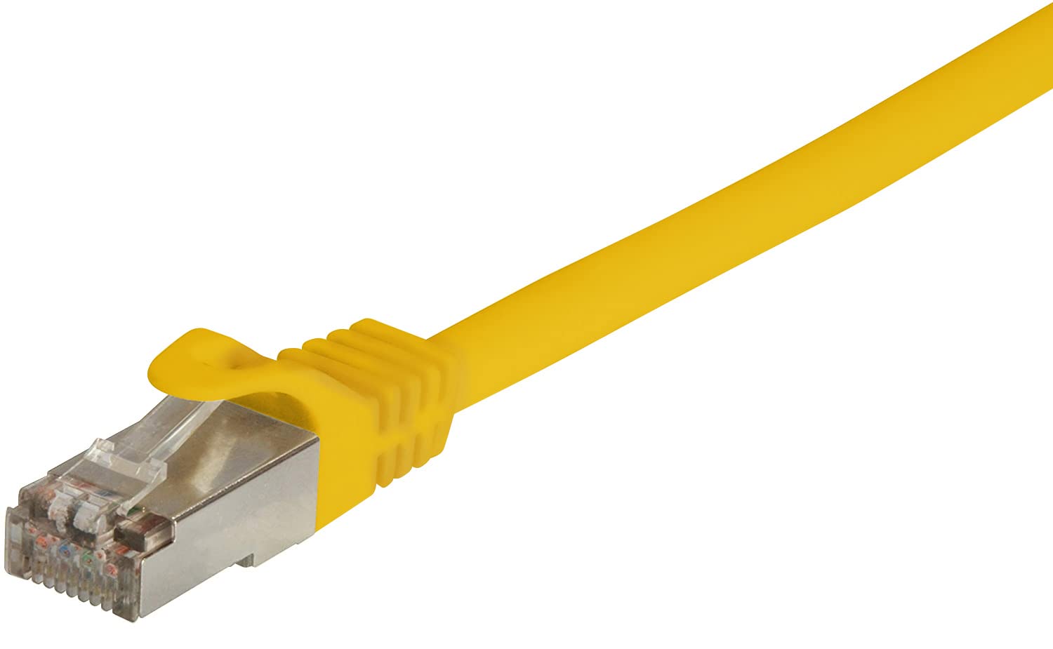 Techly Professional 360660 Cable de red Patch de cobre Cat. 6A SFTP LSZH 15 m Amarillo cable de red