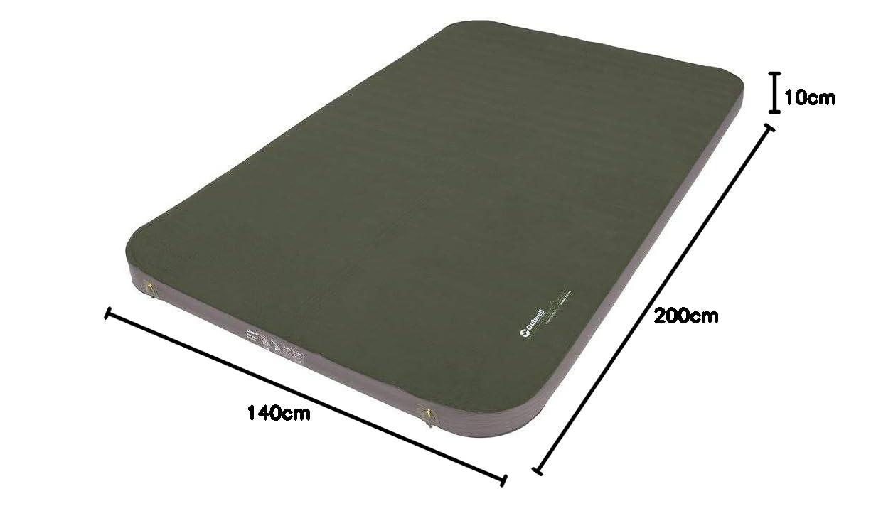 Outwell Dreamhaven Double karimata, 10 cm