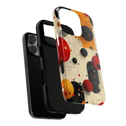 Coque iPhone 16 Pro cercles géométriques sublimera votre quotidien urbain - 3