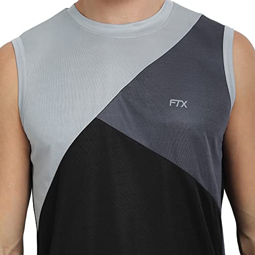Image of FTX Men's Solid Regular Fit T-Shirt