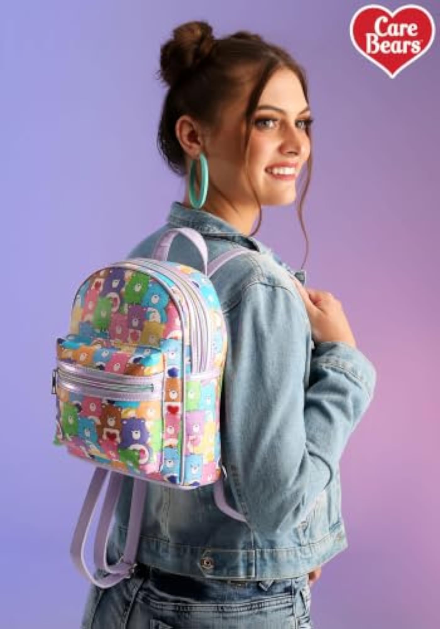 Care Bears Classic All Over Print Mini Backpack Standard