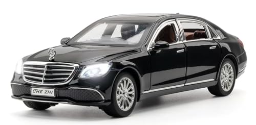 Image of WORSHIPER Big Size 1:24 Merceedes Benz E300 diecast Metal Pullback Toy car with openable Doors & Light, Music Boys car for Kids Best Toys Gifts Toys for Kids (1:24 Merceedes Benz E300-Black Color)