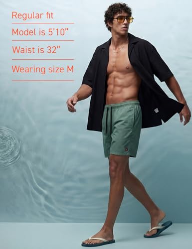Image of DAMENSCH Men Matte Finish, Quick-Dry Shorts DaAqua Swim Shorts