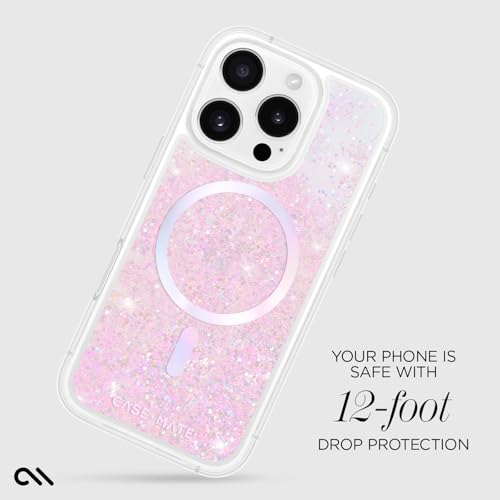 Image of Case-Mate Soap Bubble iPhone 16 Pro Case - Iridescent Waterfall