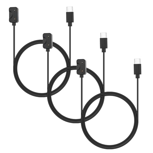 BTFO 3stk USB-C-Ladekabel für Samsung Galaxy Fit 3, 53cm Langes...