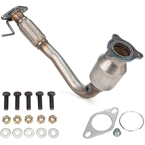 FOMIUZY High Flow Front Catalytic Converter Kit Direct-Fit Chevy Equinox GMC Terrain 2010 2011 2012 2013 2014 Captiva Sport 2012 2013 2014 2015 2.4L Cover