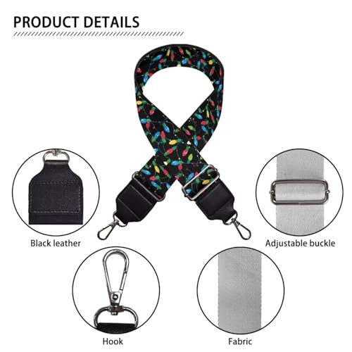 Image of Jeiento Wide Purse Strap Wide Shoulder Strap Adjustable Replacement Belt Soft Guitar Shoulder Straps for Women Girls Gifts