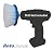 RotoScrub Multi-Purpose Drill Brush Attachment, Showers, Tubs, Carpet, Tile, Grout, Medium Bristle for Ultimate Cleaning Power