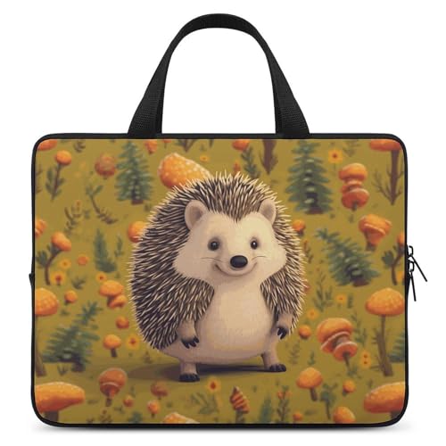 Housse 17 pouces ordinateur portable motif hérisson antichoc
