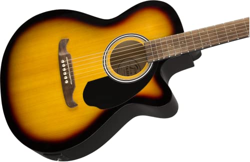 Fender FA-135CE Sunburst – Guitare Acoustique - Les Beatles, Paul McCartney, John Lennon, RIngo Starr, George Harrison Fender FA-135CE Sunburst - Guitare Acoustique – Image 4