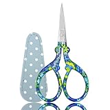 ⭐ Ciseaux Polyvalents: une paire de ciseaux peut répondre à toutes sortes de besoins. Convient pour la main, ciseaux à broder, ciseaux à coudre, ciseaux à fil, ciseaux Appliques, bricolage, etc. il est fait d'acier inoxydable de haute qualité, facile à couper, solide et durable.