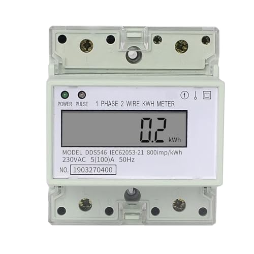 Compteur d'énergie électrique monophasé pour identifier les consommations fantômes