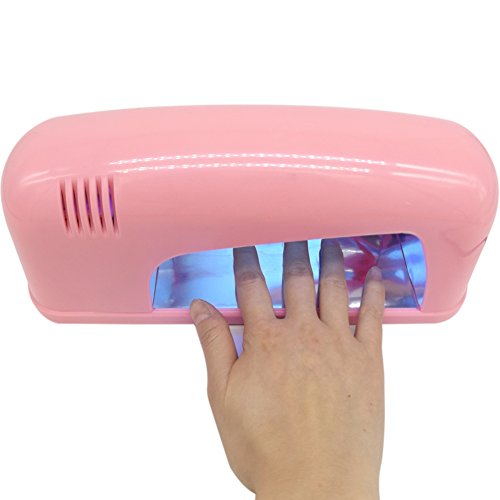 Warm Girl - Lampada UV per unghie da 9 W, con kit