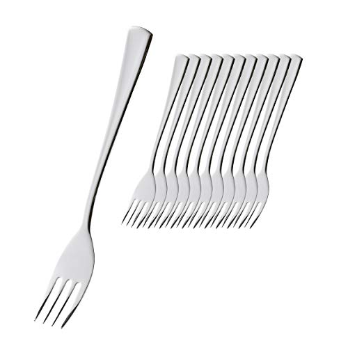 12er Pack Gabeln STOCKHOLM aus Edelstahl 18/10, poliert. Materialstärke 2.2 mm, Silber