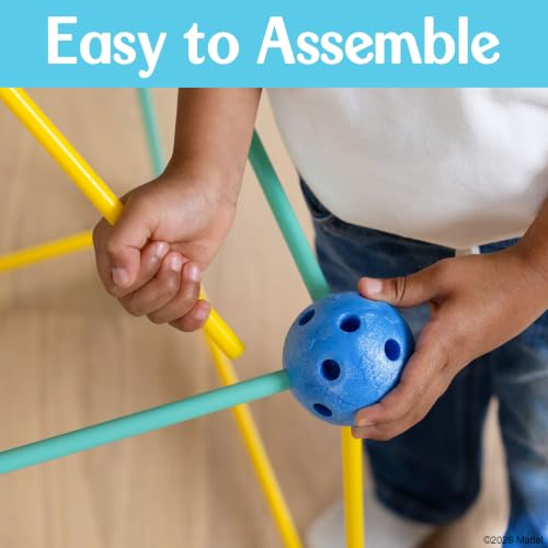 Fisher-Price™ Create Your Way Fort Builder – 70 Piece Fort Building Kit for Kids, Build Your Own Indoor Fort, Construction Set with Rods and Connectors, DIY Play Space for Kids - image 5