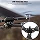 EVTSCAN Carbonfaserpropeller, Carbonfaser-Schnellspanner 8743 3-Blatt-Propeller mit Geräuschreduzierung für DJI Mavic 2 Pro/Zoom