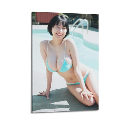 榎原依那 精巧なポスターアート パネル壁画モダン スタイル リビング ルーム 寝室の部屋の装飾油絵08x12inch(20x30cm)のサムネイル