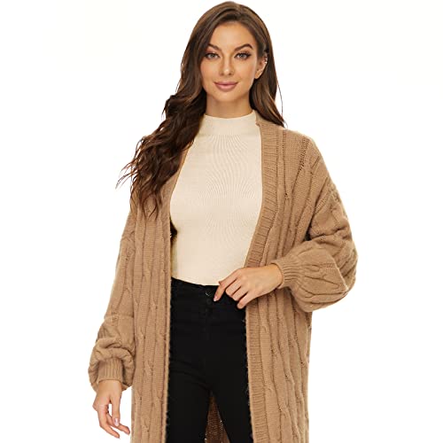 Image of Anbenser Women's Short Sleeve Mock Pullover Sweater Knit Jersey Top Slim Fit