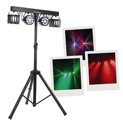 BoomToneDJ - PARTY BAR DERBY - BoomToneDJ ; LE projecteur à effets INCONTOURNABLE pour vos soirées privées, bars, dj mobile, Nombreux programmes automatiques, Trépieds inclus.