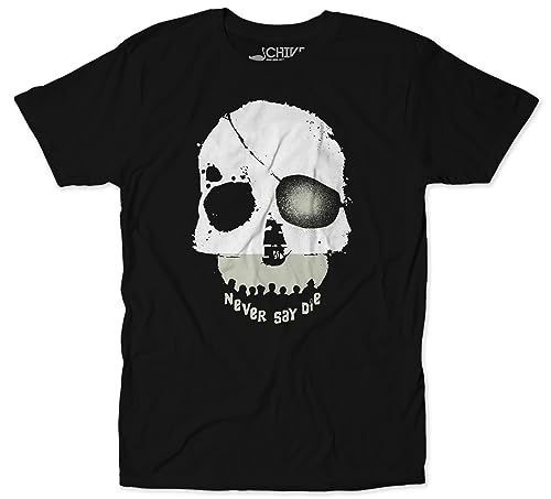 theCHIVE Never Say Goonies 80s Movie Unisex Softstyle T-Shit Black