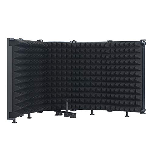 Protection contre le vent anti réverbération éponge absorbante 5 panneaux pliable