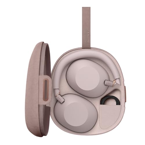 Image of Sony WH-1000XM6 The Best Wireless Noise Canceling Headphones, HD NC Processor QN3, 12 Microphones, Adaptive NC Optimizer, Mastered by Engineers, Studio-Quality- Sand Pink