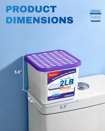 Image of 2 LB Vacplus Moisture Absorber, Strong Absorption, Lavender, 2 Pack